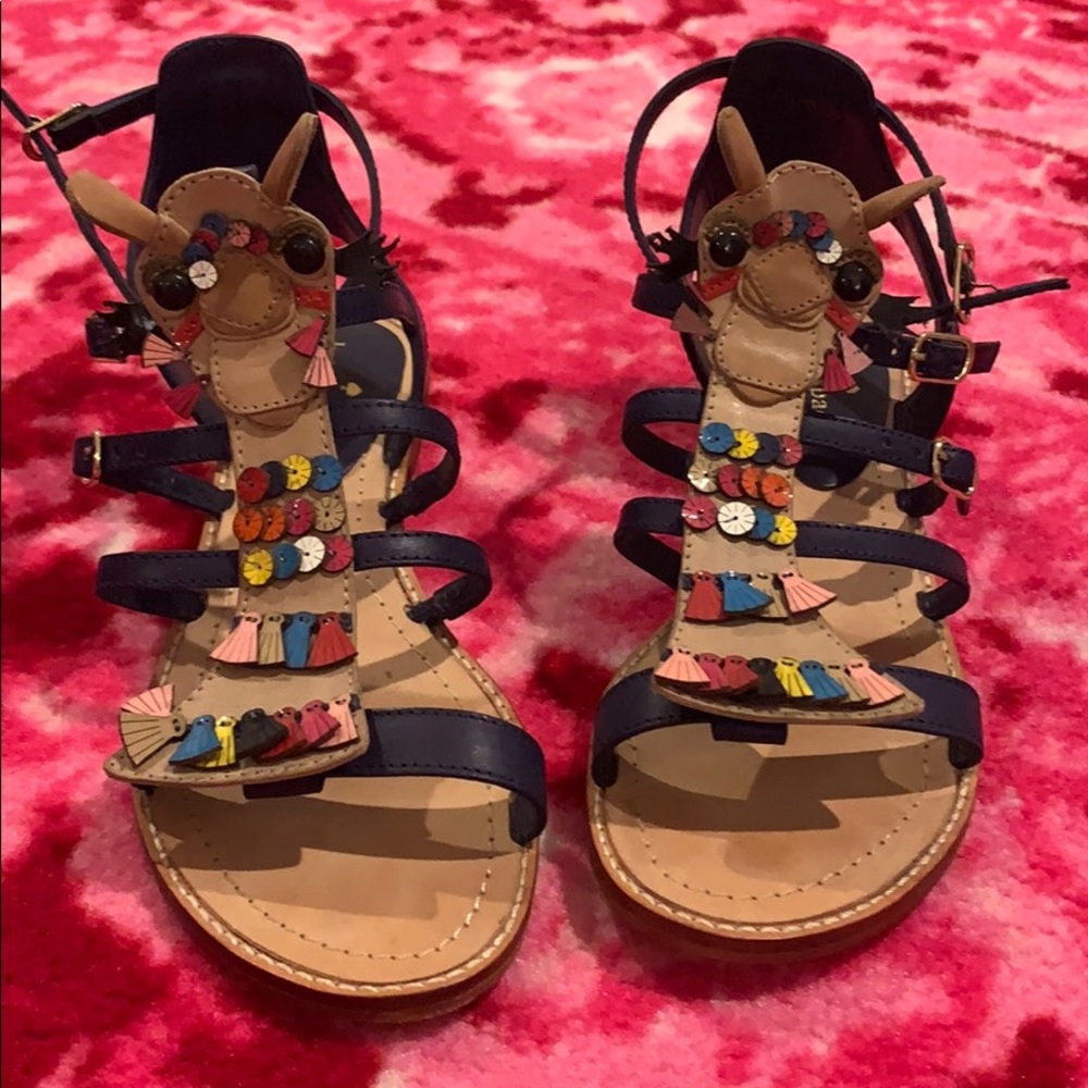 Kate Spade Sahara Camel Sandals